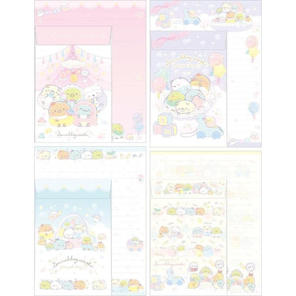 SAN-X Letter Set Sumikko Gurashi Sumikko Baby Lh76601- Japan Figure Store - #1 Bring To You The Best Japanese Goods