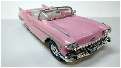 ARII 1/24 1958 Cadillac Eldorado Pink Open Plastic Model- Japan Figure Store - #1 Bring To You The Best Japanese Goods