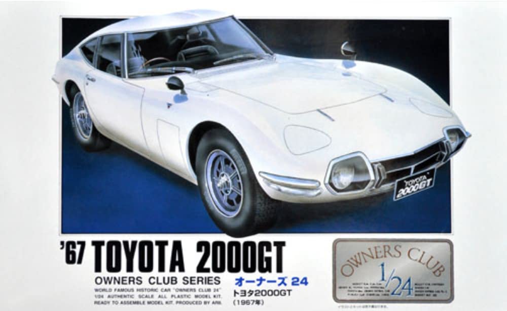 ARII Owners Club 1/24 01 1967 Toyota 2000Gt 1/24 Scale Kit- Japan Figure Store - #1 Bring To You The Best Japanese Goods