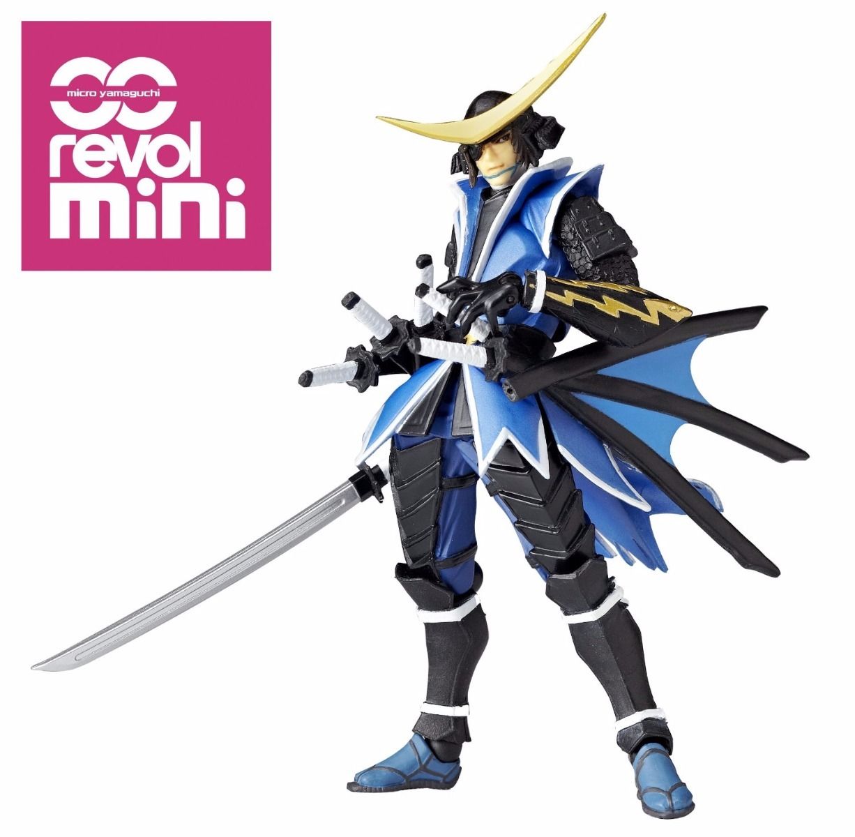 Micro Yamaguchi / Revol Mini Rm-004 Sengoku Basara Masamune Date Figure- Japan Figure Store - #1 Bring To You The Best Japanese Goods