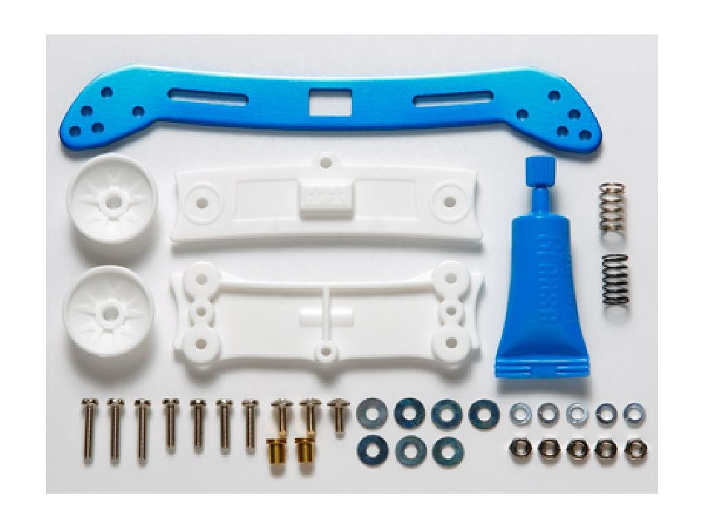 TAMIYA 95056 Mini 4Wd Wide Front Sliding Damper Blue- Japan Figure Store - #1 Bring To You The Best Japanese Goods