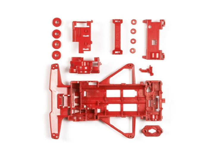 TAMIYA 95243 Mini 4Wd Fm Reinforced Chassis Red- Japan Figure Store - #1 Bring To You The Best Japanese Goods