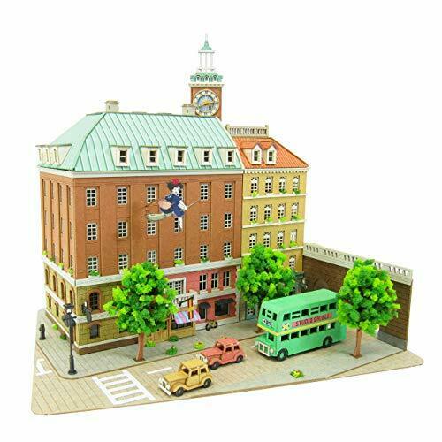 Miniatuart Limited Edition 'kiki's Delivery Service' Koriko Town Unassembled Kit- Japan Figure Store - #1 Bring To You The Best Japanese Goods