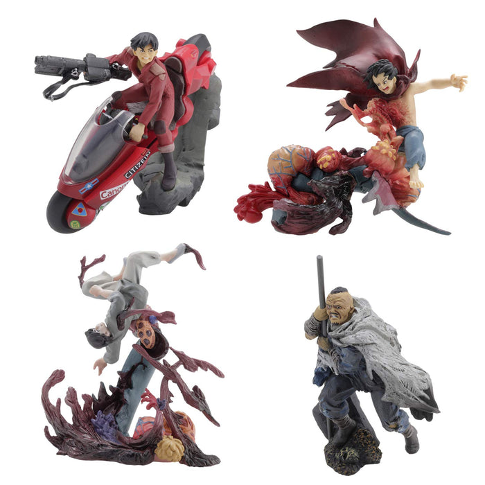 KAIYODO Miniq Akira Part 4 Decisive Battle 1 Box 6 Pcs- Japan Figure Store - #1 Bring To You The Best Japanese Goods