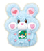 Sega Toys Mocchimaruzu Hamster Cotton Blue Mocchifuwa Pet Japanese Cotton Squishy- Japan Figure Store - #1 Bring To You The Best Japanese Goods