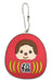 Sekiguchi Monchhichi Daruma Rubber Mascot Approximate Height 6.3cm- Japan Figure Store - #1 Bring To You The Best Japanese Goods