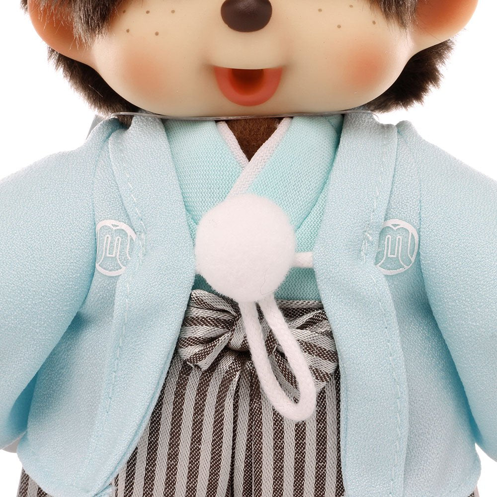 Sekiguchi Monchhichi Boy Stuffed Toy in Crested Hakama Approx 20Cm Height - Model 256327- Japan Figure Store - #1 Bring To You The Best Japanese Goods