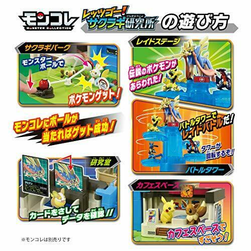 Monster Collection Let's Go Pokemon Sakuragi Laboratory Character Toy- Japan Figure Store - #1 Bring To You The Best Japanese Goods