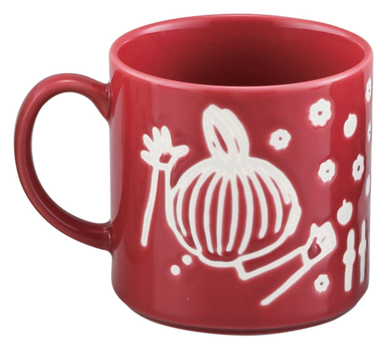 YAMAKA Moomin Mug With Wooden Coaster Little My- Japan Figure Store - #1 Bring To You The Best Japanese Goods