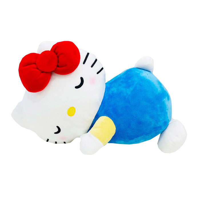 Morishita Hello Kitty Dakimakura White Co-Sleeping Pillow Approx. 40 Cm Sanrio- Japan Figure Store - #1 Bring To You The Best Japanese Goods