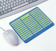 Mouse Pad With Roman Change Table Educational- Japan Figure Store - #1 Bring To You The Best Japanese Goods