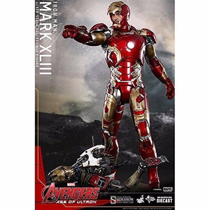 Movie Masterpiece Diecast Iron Man Mark 43 Xliii 1/6 Action Figure Hot Toys- Japan Figure Store - #1 Bring To You The Best Japanese Goods