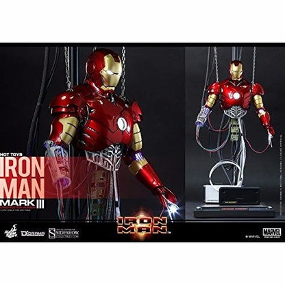 Movie Masterpiece Iron Man Mark 3 Iii Construction Ver 1/6 Diorama Hot Toys- Japan Figure Store - #1 Bring To You The Best Japanese Goods