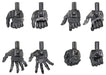 Msg Modeling Support Goods Hand Unit Round Finger Hand Neo Non Scale Plastic Model- Japan Figure Store - #1 Bring To You The Best Japanese Goods