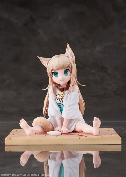 08 Japan Limited Edition 1/6 My Cat Girl Kinako Sitting Fish Figure W/Benefits- Japan Figure Store - #1 Bring To You The Best Japanese Goods