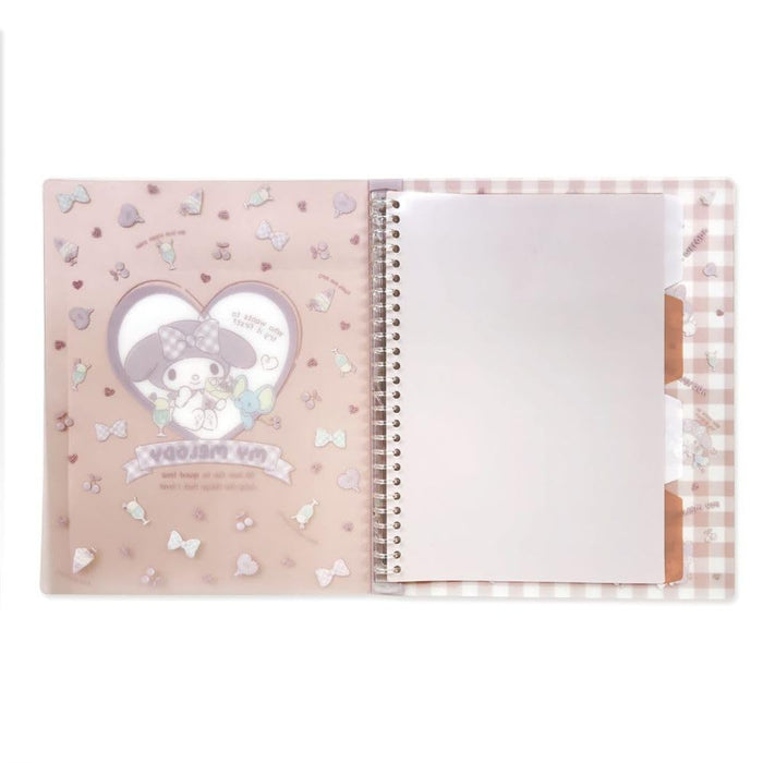 My Melody B5 26-Hole Binder | M-Plan Japan | Sanrio Character Goods | New Semester Prep- Japan Figure Store - #1 Bring To You The Best Japanese Goods