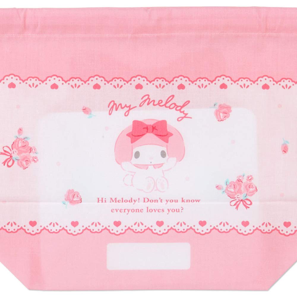 My Melody Lunch Drawstring Purse (Strawberry) 747513- Japan Figure Store - #1 Bring To You The Best Japanese Goods