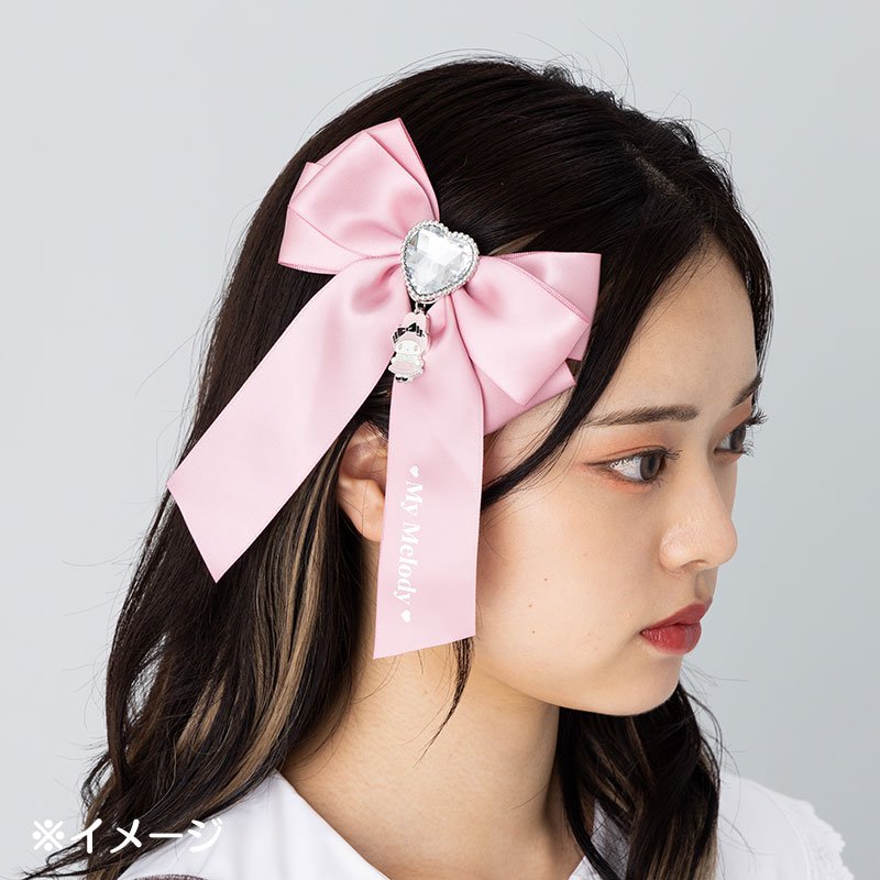 My Melody Ribbon Hair Clip (Secret Melokuro)- Japan Figure Store - #1 Bring To You The Best Japanese Goods