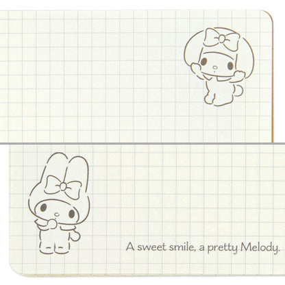 Sanrio My Melody Ring Note (Calm Color)- Japan Figure Store - #1 Bring To You The Best Japanese Goods