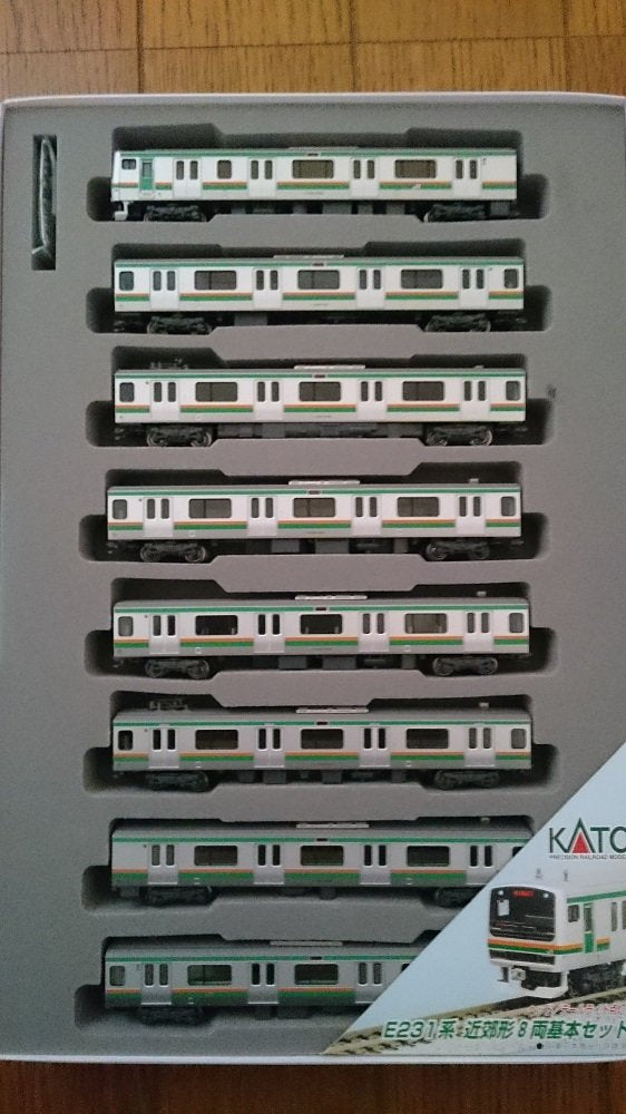 Kato N Gauge Suburban E231 Series Basic Train Set - 8 Cars- Japan Figure Store - #1 Bring To You The Best Japanese Goods