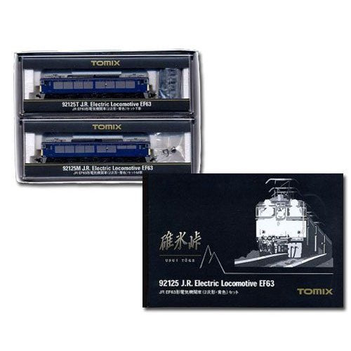 Tomytec N Gauge EF63 Electric Locomotive Blue Secondary Type Vehicle - 92125- Japan Figure Store - #1 Bring To You The Best Japanese Goods