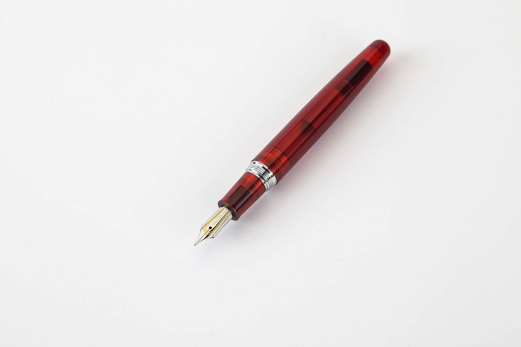 NAKABAYASHI Taccia Spectrum Fountain Pen Merlot Red Nib: F- Japan Figure Store - #1 Bring To You The Best Japanese Goods