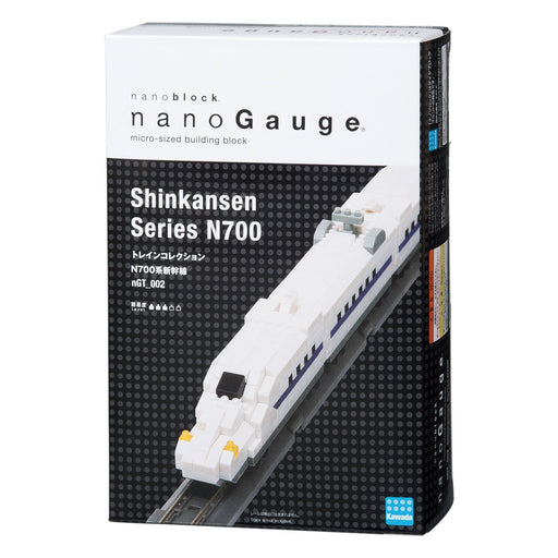 KAWADA Ngt-002 Nanoblock Nanogauge Shinkansen Series N700- Japan Figure Store - #1 Bring To You The Best Japanese Goods