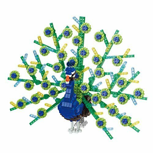 Nanoblock Animal Dx Peacock Nbm023 - Japan Figure