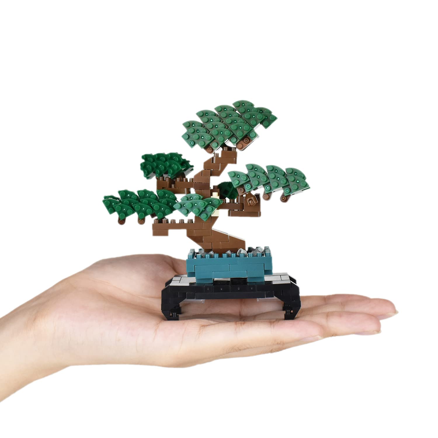 KAWADA Nbh-224 Nanoblock Bonsai Pine- Japan Figure Store - #1 Bring To You The Best Japanese Goods