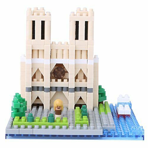 Nanoblock Cathedrale Notre Dame De Paris Nbh_093- Japan Figure Store - #1 Bring To You The Best Japanese Goods