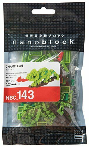 Nanoblock Chameleon Nbc_143- Japan Figure Store - #1 Bring To You The Best Japanese Goods