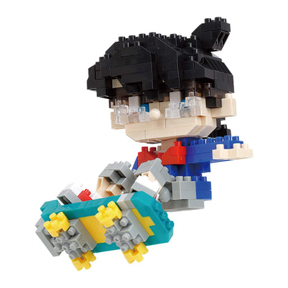 KAWADA Cn-32 Nanoblock Charanano Conan Edogawa Skateboard Ver.- Japan Figure Store - #1 Bring To You The Best Japanese Goods