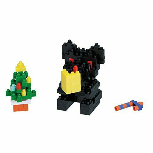 Nanoblock Christmas Tree Black Bear Nbgc_006- Japan Figure Store - #1 Bring To You The Best Japanese Goods