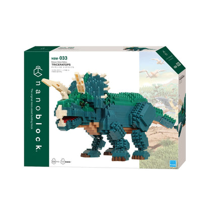 KAWADA - Nanoblock Dinosaur Dx Triceratops- Japan Figure Store - #1 Bring To You The Best Japanese Goods