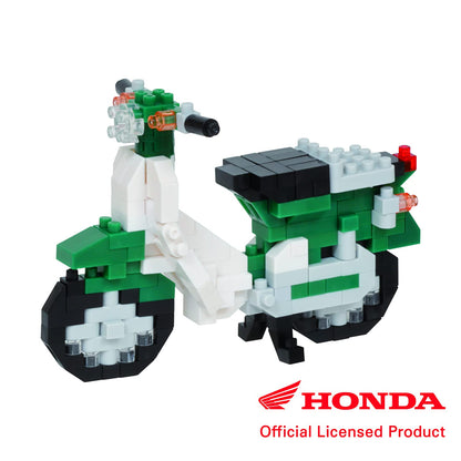KAWADA Nbc-357 Nanoblock Honda Super-Cub 50 Green- Japan Figure Store - #1 Bring To You The Best Japanese Goods