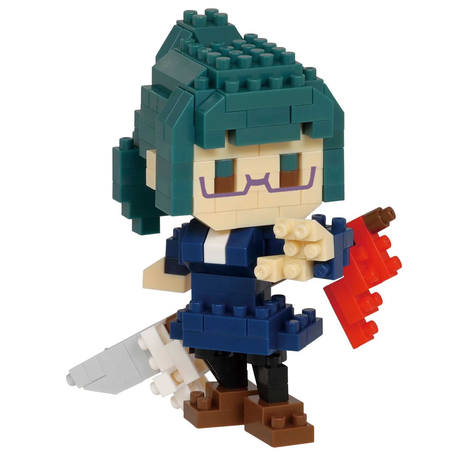 Kawada Nanoblock Jujutsu Kaisen Zenin Maki Japan Nbcc_154- Japan Figure Store - #1 Bring To You The Best Japanese Goods