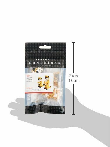 Nanoblock Meerkat Nbc-022- Japan Figure Store - #1 Bring To You The Best Japanese Goods
