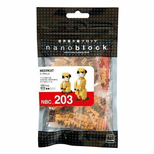 Nanoblock Meerkat Nbc203- Japan Figure Store - #1 Bring To You The Best Japanese Goods