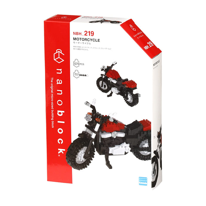 Kawada Nbh-219 Nanoblock Motorcycle Japanese Nanoblock Toys Plastic Motorcycle- Japan Figure Store - #1 Bring To You The Best Japanese Goods