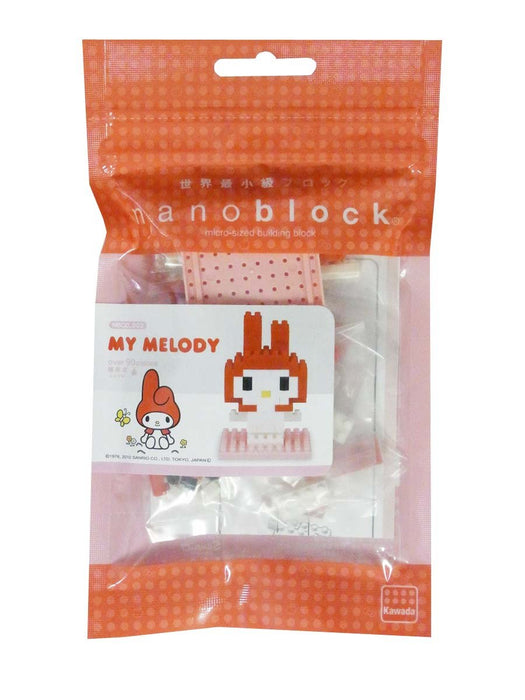 KAWADA Nbcc-002 Nanoblock My Melody- Japan Figure Store - #1 Bring To You The Best Japanese Goods
