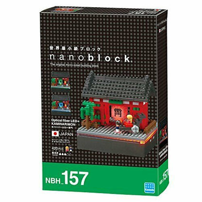 Nanoblock Nbh-157 Optical Fiber + Kaminarimon- Japan Figure Store - #1 Bring To You The Best Japanese Goods