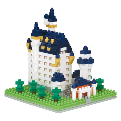 KAWADA Nbh-198 Nanoblock Neuschwanstein Castle- Japan Figure Store - #1 Bring To You The Best Japanese Goods