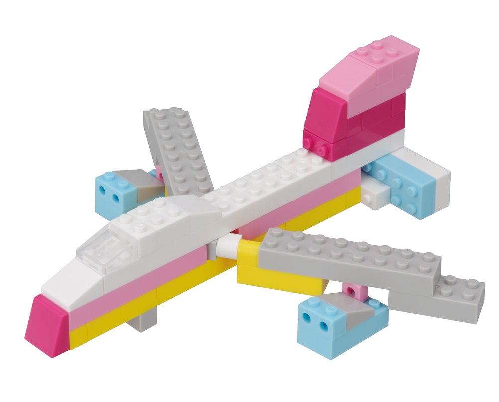 KAWADA Pbs-003 Nanoblock Plus Basic Set Cute- Japan Figure Store - #1 Bring To You The Best Japanese Goods