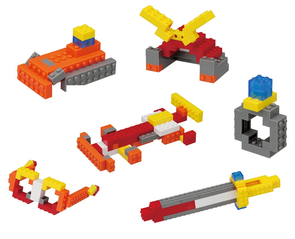 KAWADA Pbs-001 Nanoblock Plus Basic Set Mini- Japan Figure Store - #1 Bring To You The Best Japanese Goods