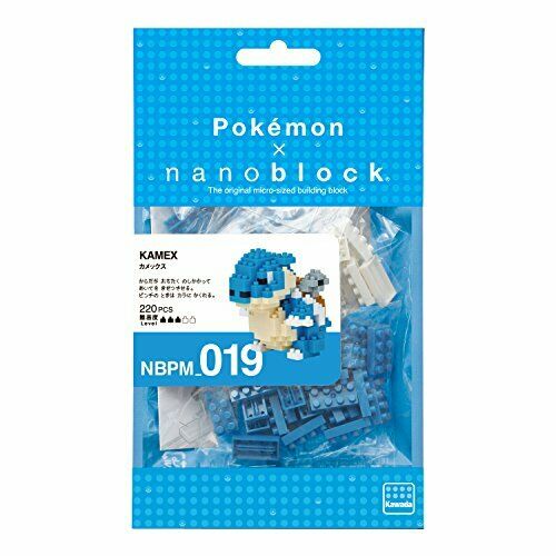 Nanoblock Pokemon Blastoise Nbpm019- Japan Figure Store - #1 Bring To You The Best Japanese Goods