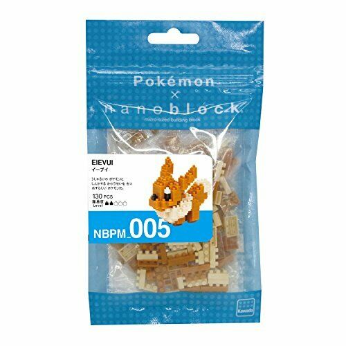 Nanoblock Pokemon Eevee Nbpm005- Japan Figure Store - #1 Bring To You The Best Japanese Goods