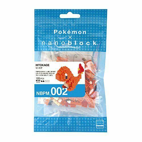 Nanoblock Pokemon Hitokage Nbpm002- Japan Figure Store - #1 Bring To You The Best Japanese Goods