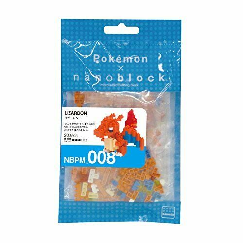 Nanoblock Pokemon Lizardon Nbpm008- Japan Figure Store - #1 Bring To You The Best Japanese Goods
