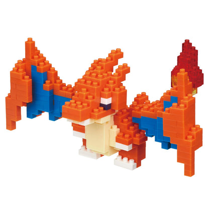 Kawada Nanoblock Pokemon Mega Lizardon Y Nbpm_058 Japanese Toy Building Block- Japan Figure Store - #1 Bring To You The Best Japanese Goods