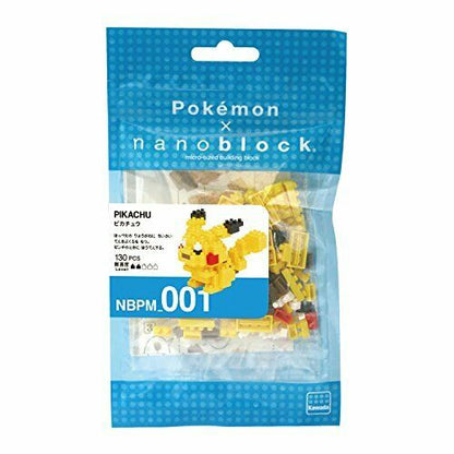 Nanoblock Pokemon Pikachu Nbpm001- Japan Figure Store - #1 Bring To You The Best Japanese Goods